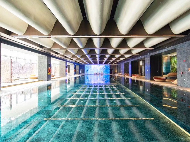 南平网站建设西安W酒店泳池
